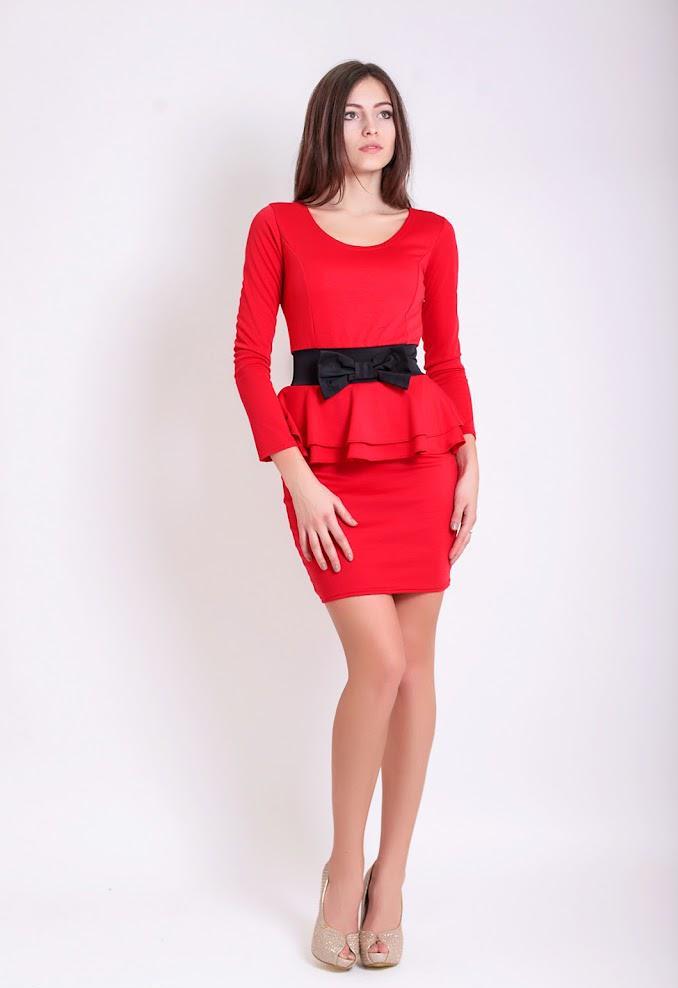Платье женское Podium Marisa 20948-RED XXL Красный