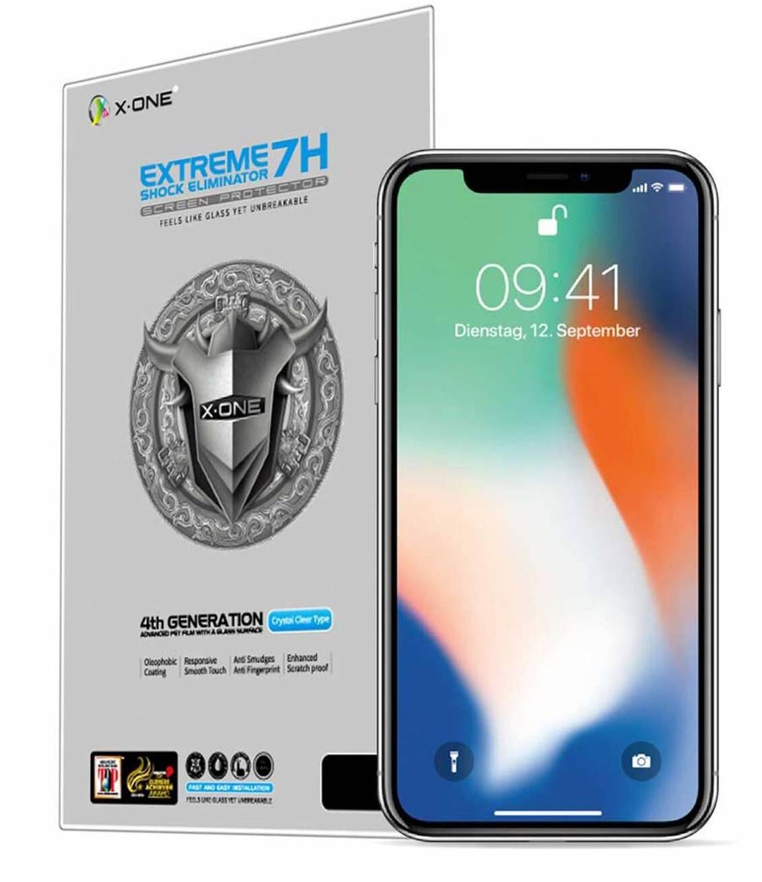 Захисна плівка для смартфона X-one Extreme Shock Eliminator for iPhone 12/12 Pro