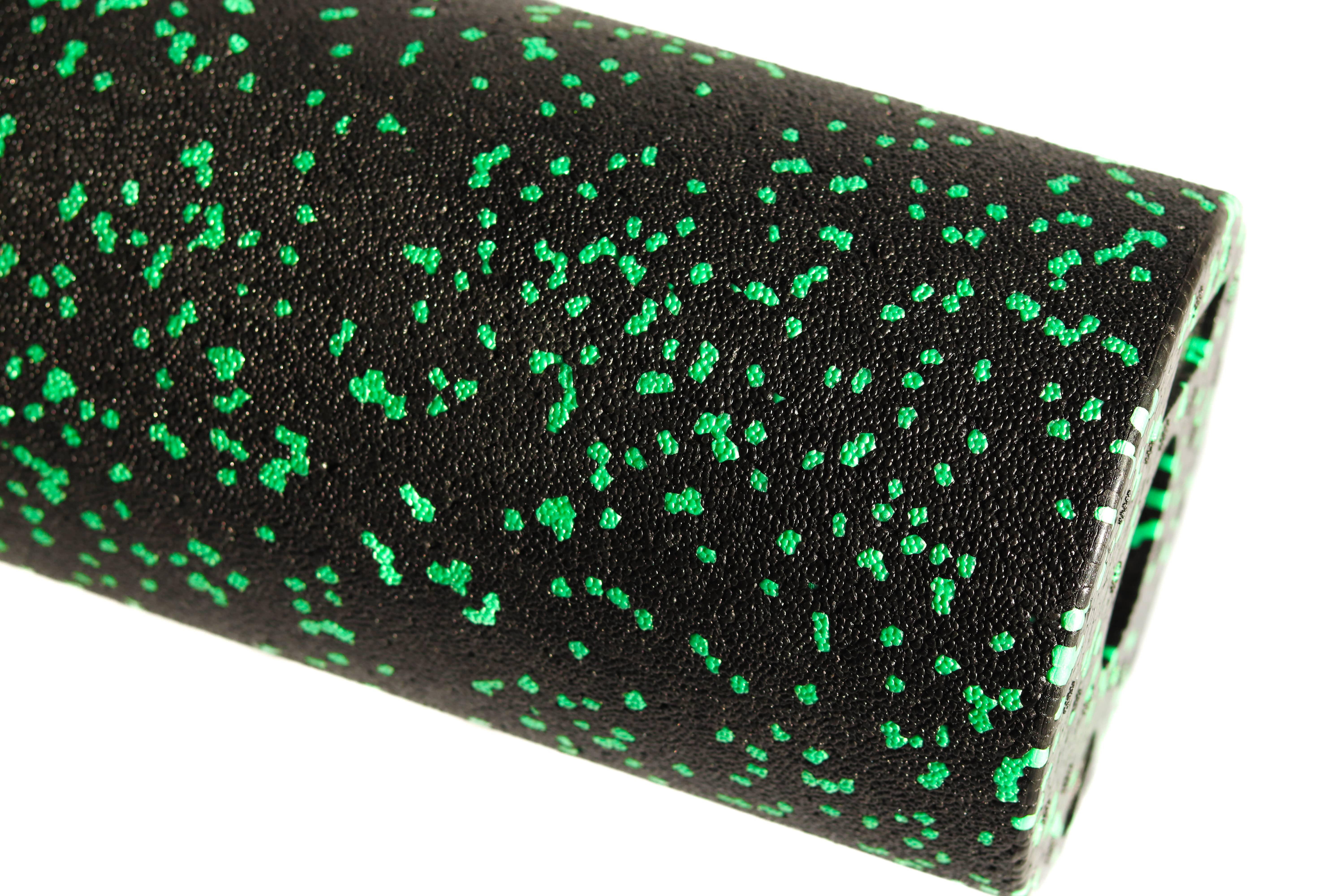Масажний ролик мфр для спини та тіла RollerUA 30х15 см Black/Green (11351668) - фото 6