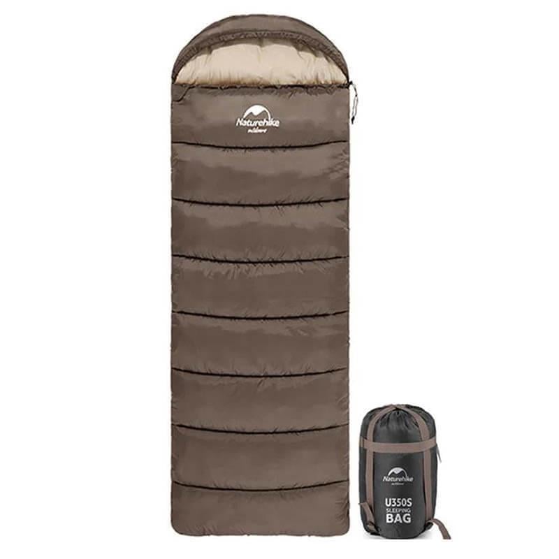 Спальный мешок Naturehike U150 NH20MSD07 11°C левый 220 см Коричневый (6927595764381-L) Спальный мешок Naturehike U150 NH20MSD07 11°C левый 220 см Коричневый (6927595764381-L)
