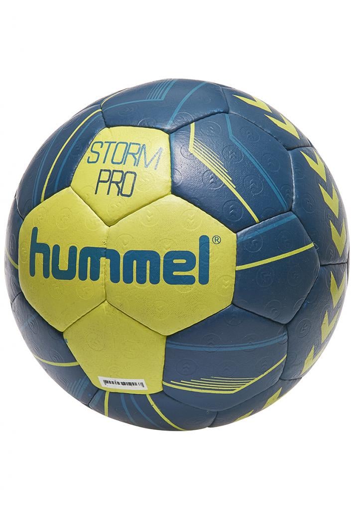 Мяч гандбольный Hummel Storm Pro Hb р.2 Синий/Желтый (091-845-7754-2)