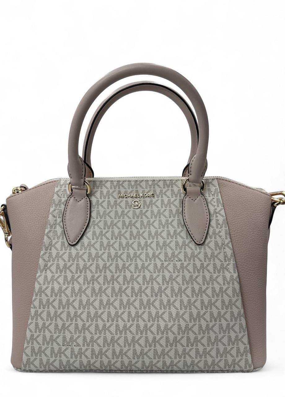 Сумка женская Michael Kors Sienna 30F1G4SS2B Vanl/Sftpink MD Satcher Пудровый Бежевый (2743594967)