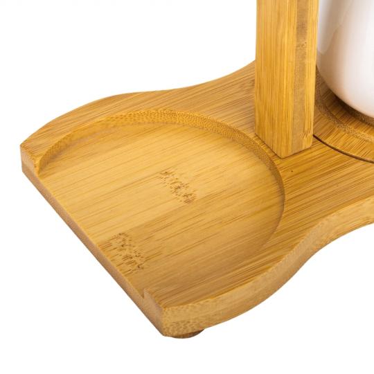 Набор кружок Elisey Дуэт керамических с бамбуковой подставкой 230 мл Белый (135-81-9184-007) - фото 7 Набор кружок Elisey Дуэт керамических с бамбуковой подставкой 230 мл Белый (135-81-9184-007) - фото 7