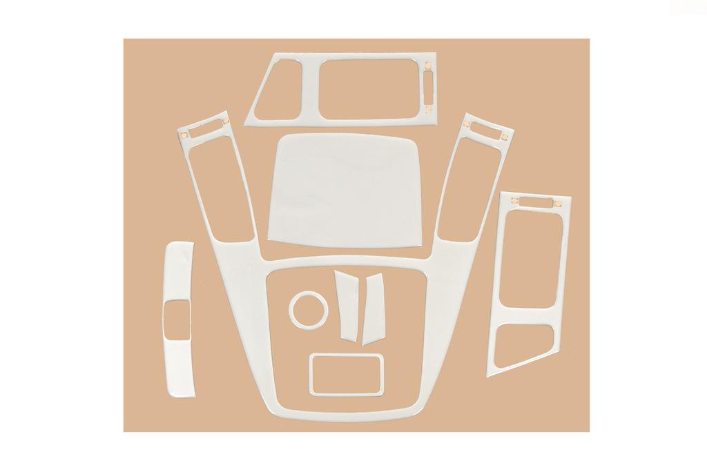Накладки на панель Small Алюминий Meric для Hyundai I-30 2007-2011 гг. Серый