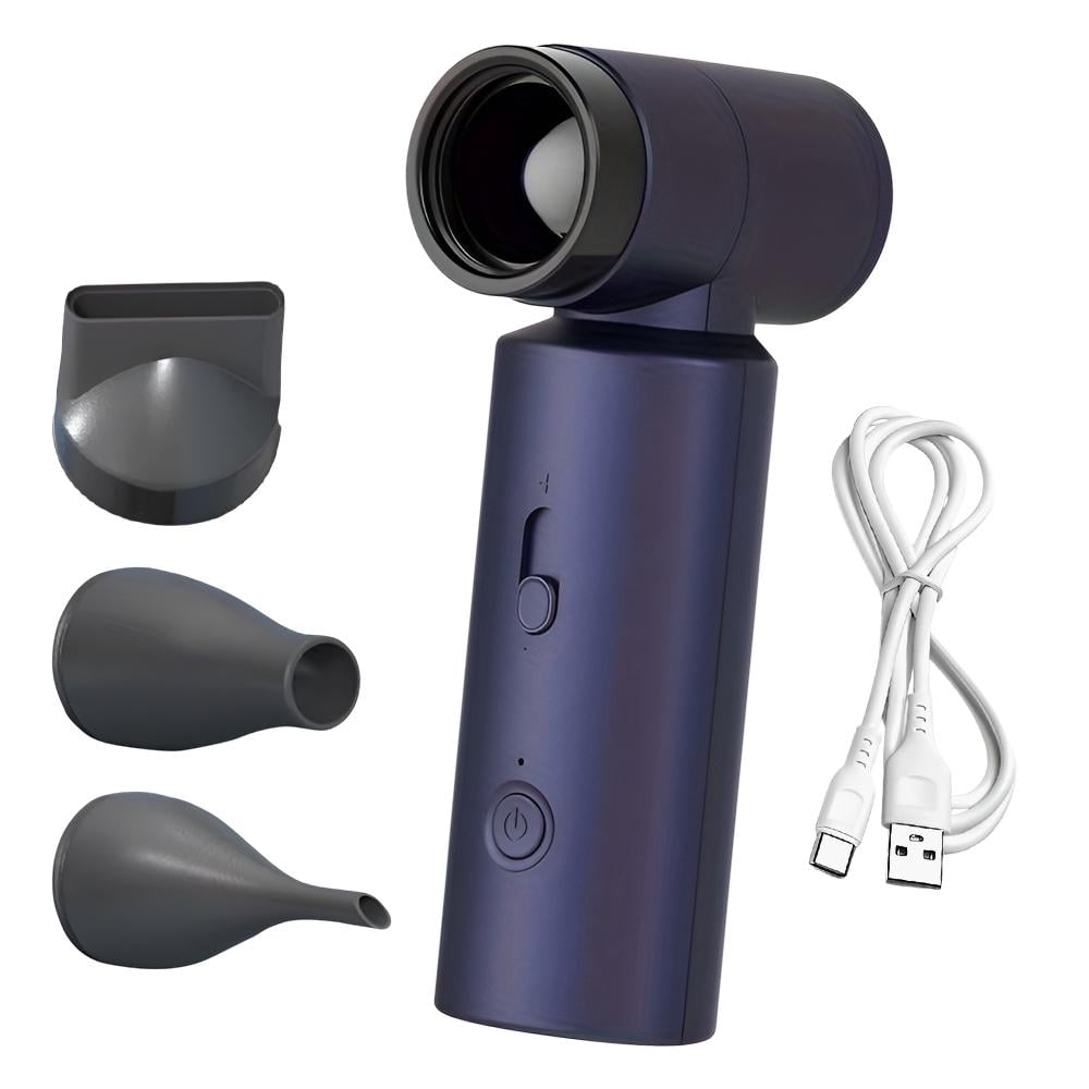 Фен беспроводной JoyPro Smart care с насадками диффузор/концентратор на аккумуляторе 4500 mAh Синий (f2392d76)