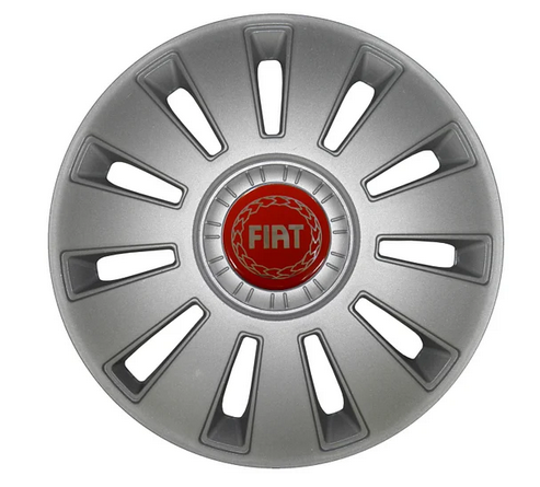 Колпак колесный Kenguru REX Fiat R15 4 шт. Серый