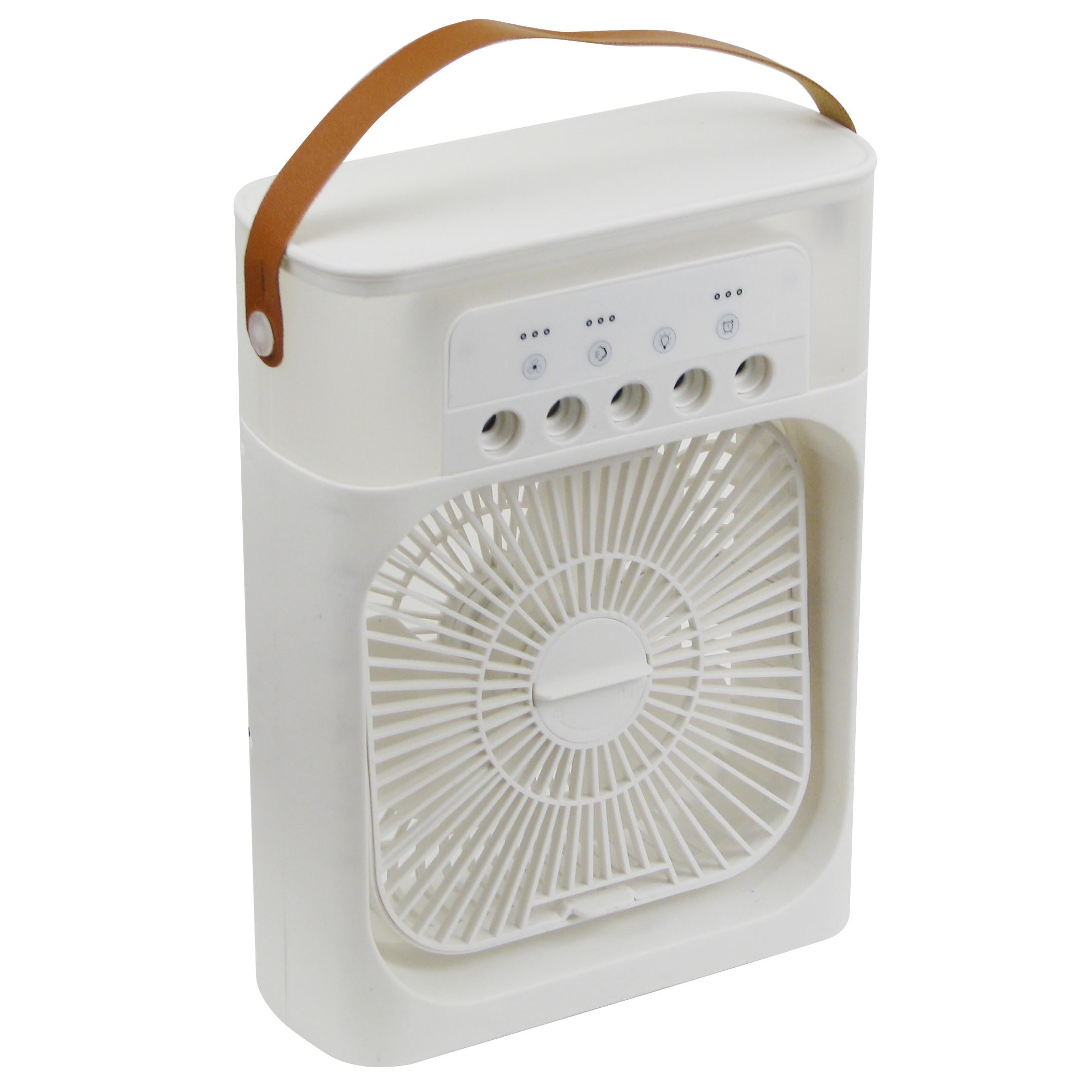 Вентилятор с увлажнителем воздуха Air Cooler Fan Art-9418 Белый