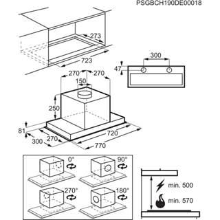 Вытяжка кухонная AEG DGE 5861 HM Hob2Hood (36296) - фото 4