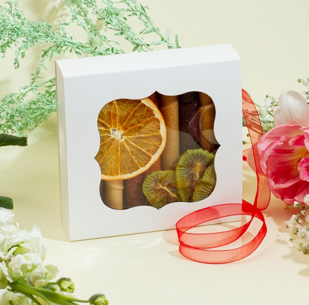 Набір пастили подарунковий Асорті 150 г Білий (FS-05003/1)