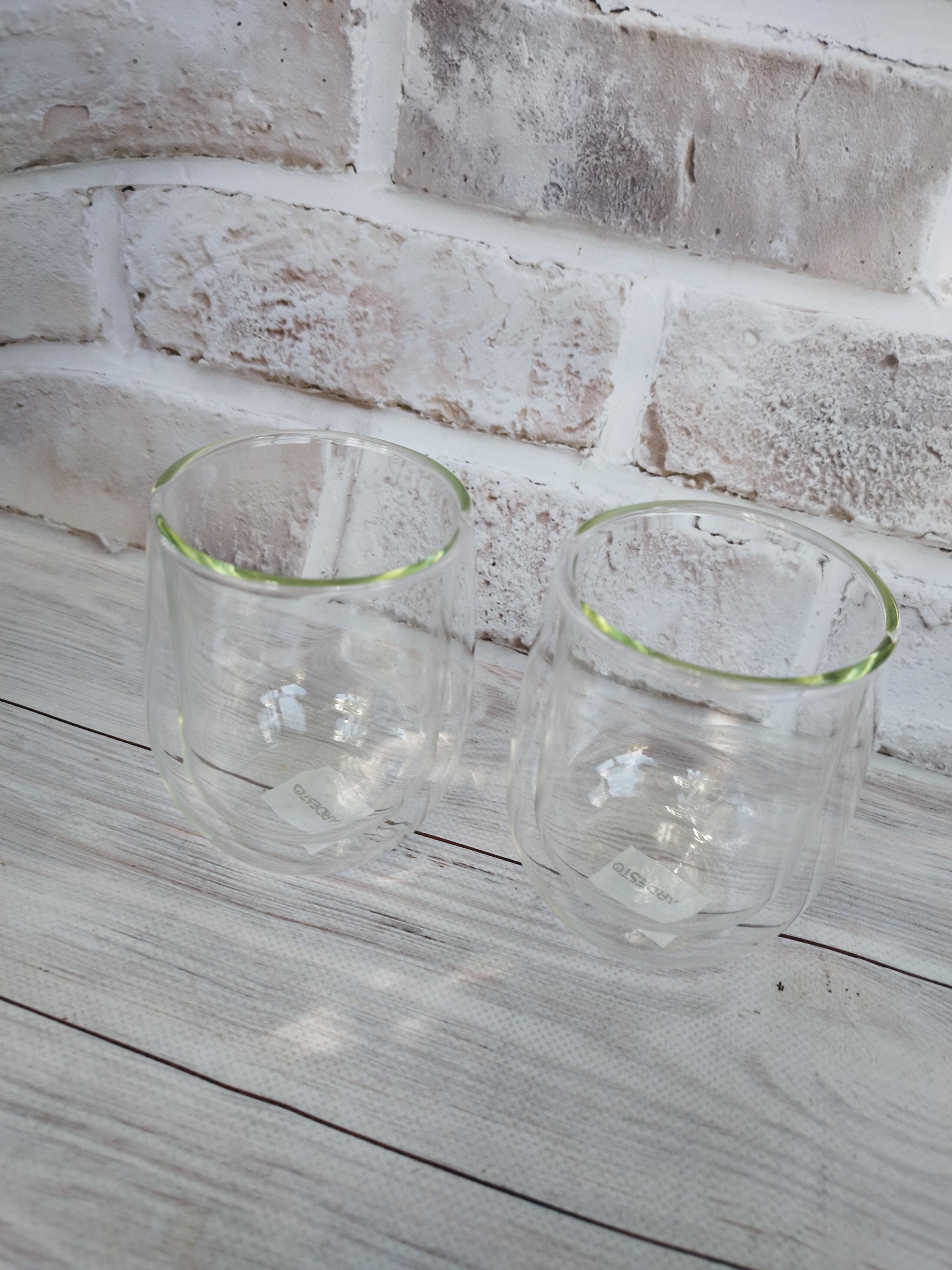 Набор стаканов Ardesto AR2637G для латте с двойным дном 320 мл 2 шт. (18798657) - фото 4 Набор стаканов Ardesto AR2637G для латте с двойным дном 320 мл 2 шт. (18798657) - фото 4