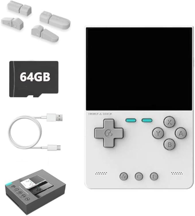 Приставка игровая консоль TRIMUI Brick 64 GB 5000 игр White (2682993766) - фото 4 Приставка игровая консоль TRIMUI Brick 64 GB 5000 игр White (2682993766) - фото 4