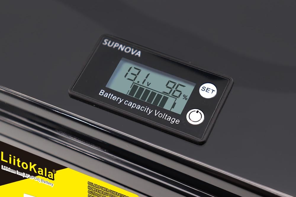 Аккумулятор LiitoKala LiFePO4 12V 150 Ah 1800Wh с LCD-дисплеем и встроенным BMS (001008) - фото 5 Аккумулятор LiitoKala LiFePO4 12V 150 Ah 1800Wh с LCD-дисплеем и встроенным BMS (001008) - фото 5