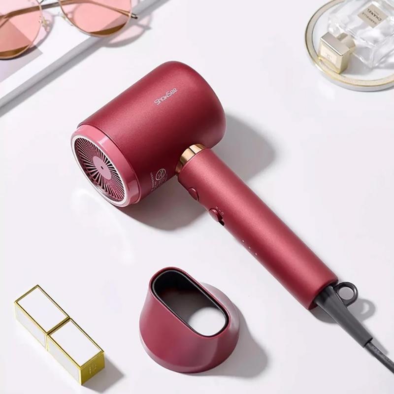 Фен ShowSee Electric Hair Dryer Red A11-R - фото 4 Фен ShowSee Electric Hair Dryer Red A11-R - фото 4