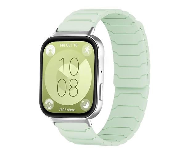 Ремешок Silicone Magnetic для смарт-часов Amazfit Bip 6/5 22 мм Мятный