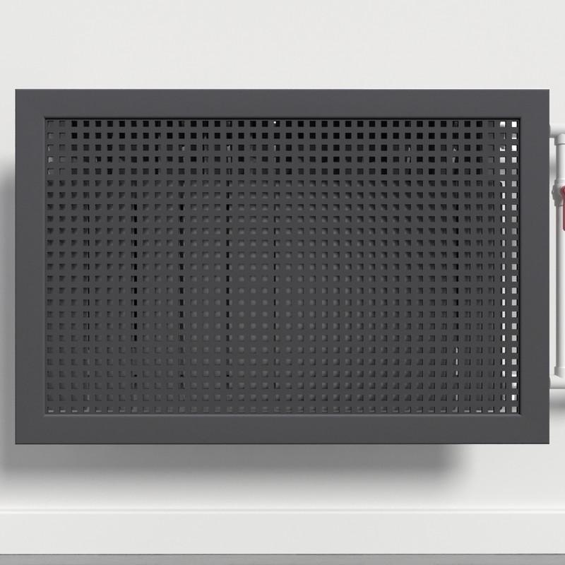 Решетка-экран на батарею SMARTWOOD 600 мм Графит (R21002106)