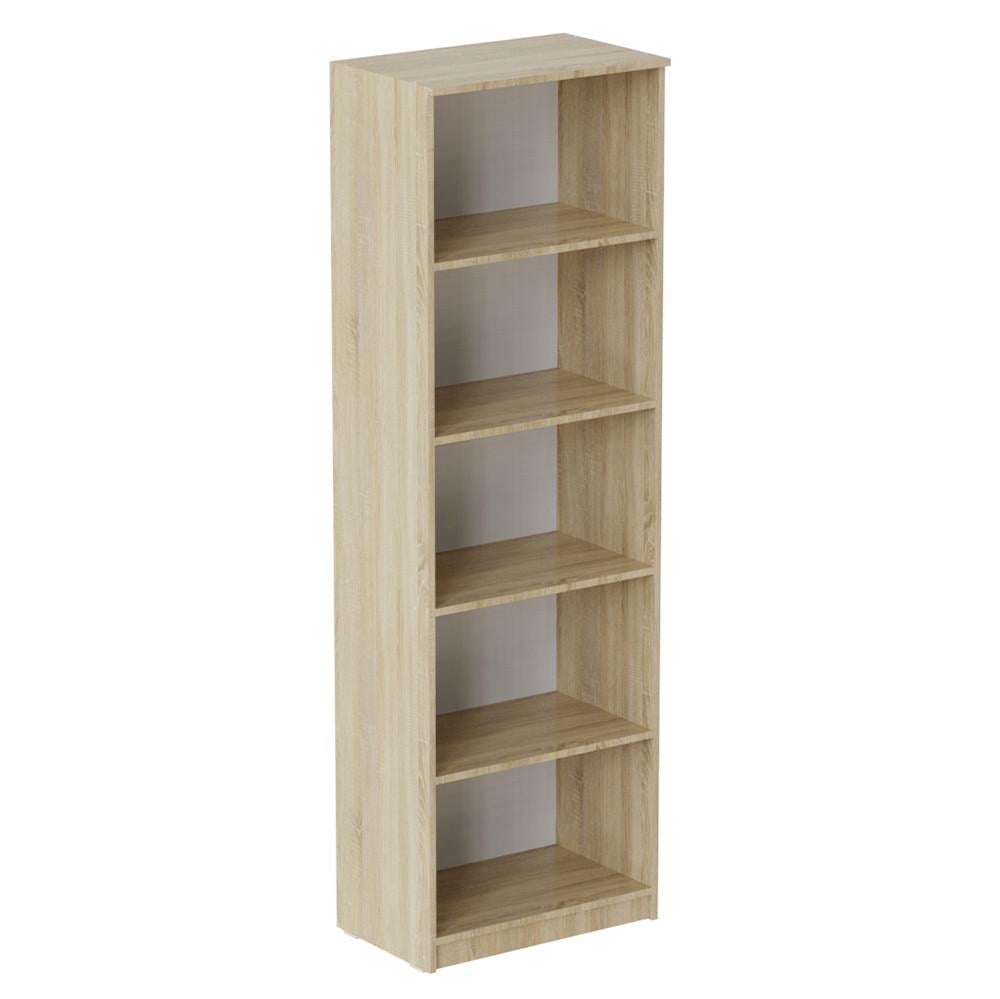 Шкаф Анжело Ferrum-decor на 5 полок 1900x600x380 мм ДСП 16 мм Дуб Сонома (FRD-104974)