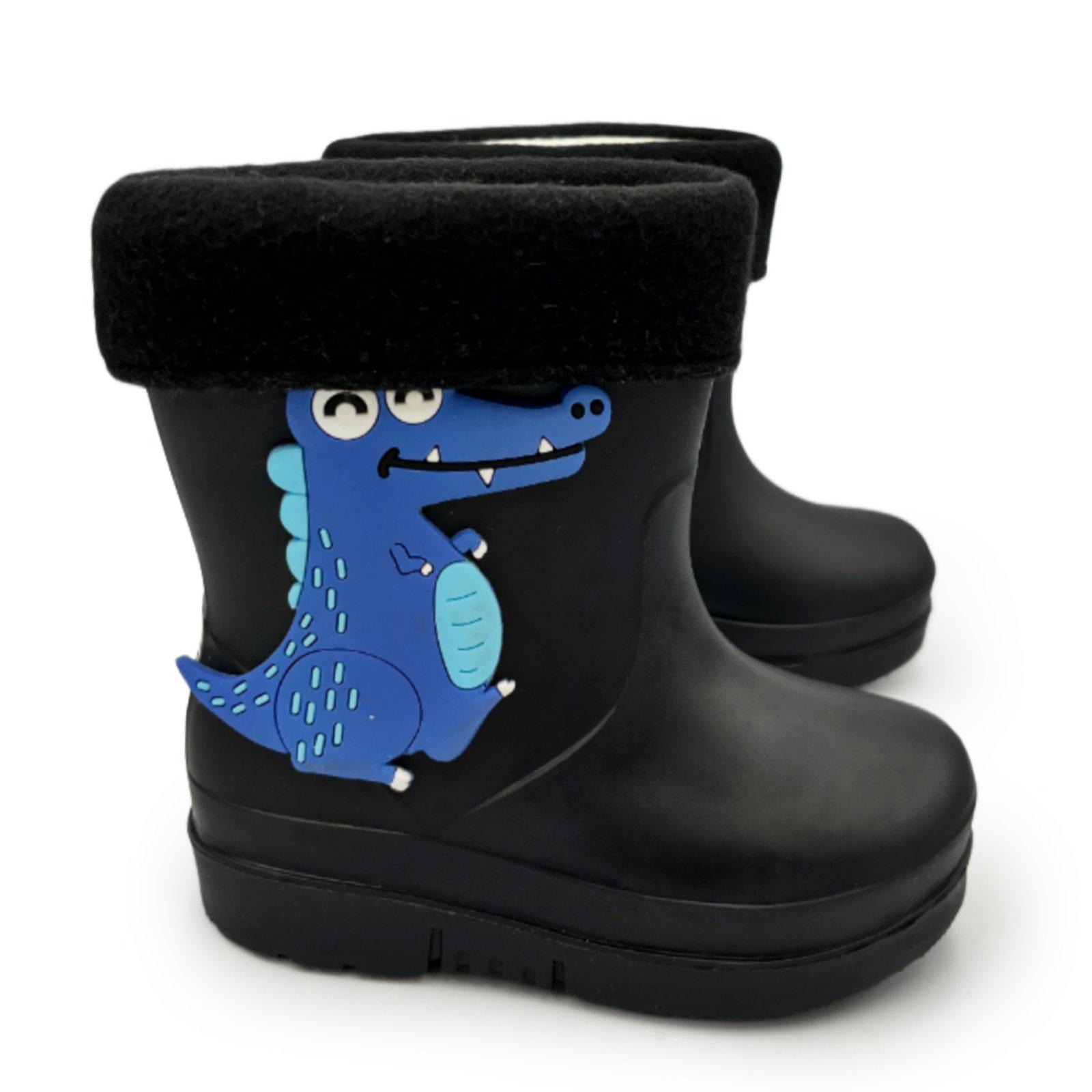 Сапоги резиновые для мальчика Paliament MV-1588s р. 22 Черный