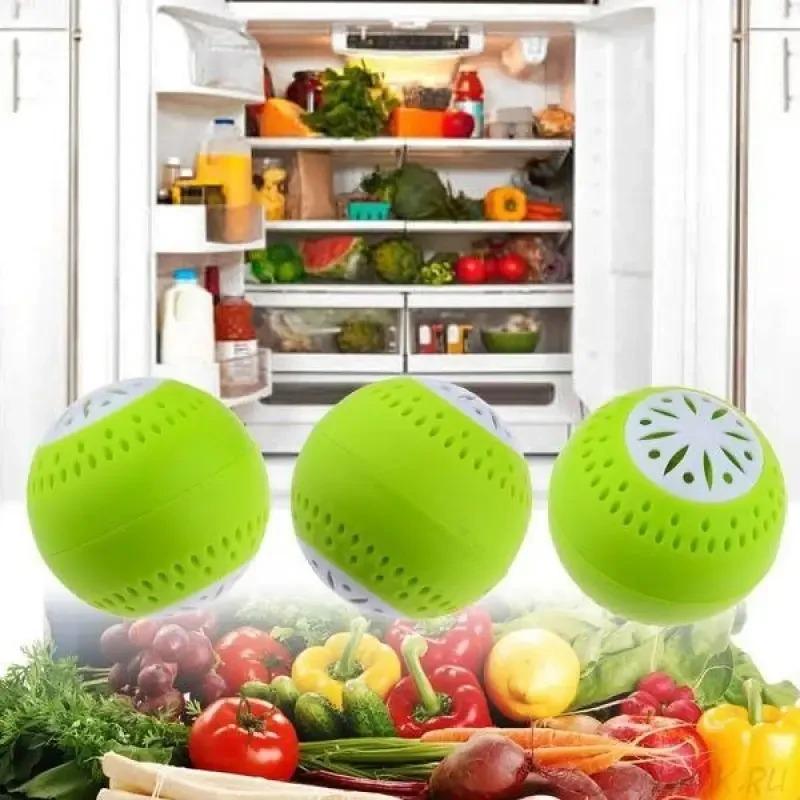 Поглинач запахів Fridge Balls універсальний кульки для усунення запаху в холодильнику 3 шт. - фото 5