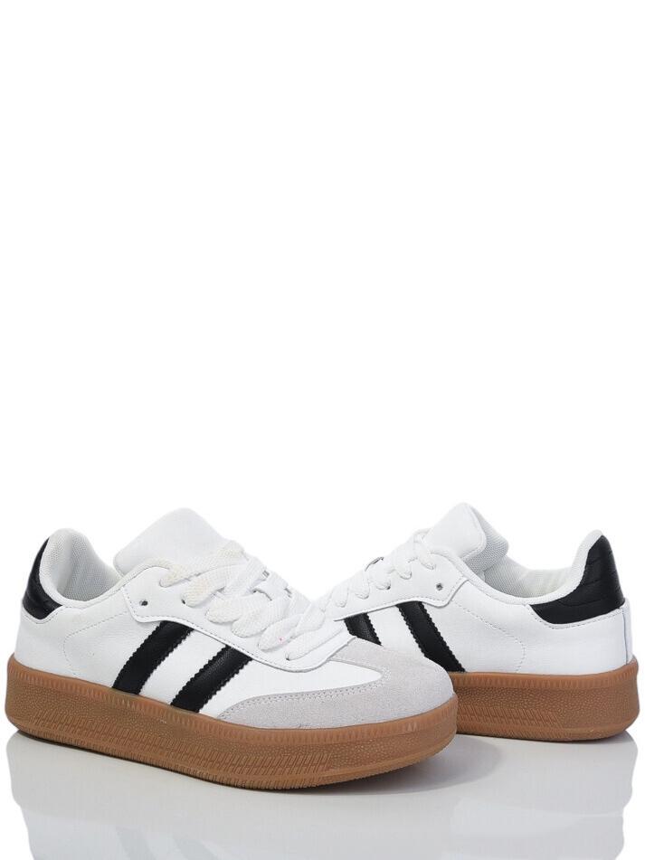 Кроссовки кожаные Stilli SDN10-8 р. 37 Бело-черный