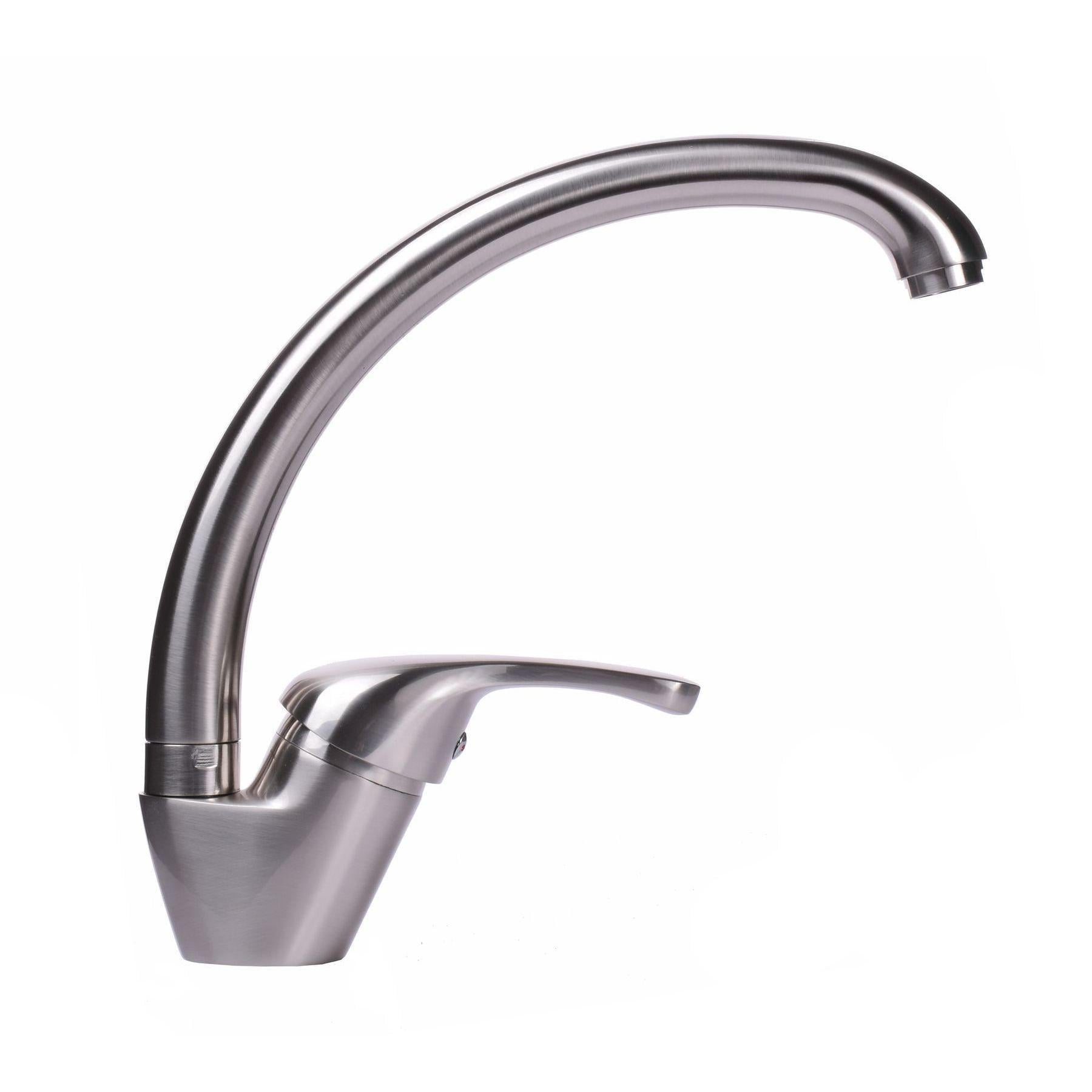 Змішувач для кухні Globus Lux Solly GLSO-0203S-8-ST Steel Змішувач для кухні Globus Lux Solly GLSO-0203S-8-ST Steel