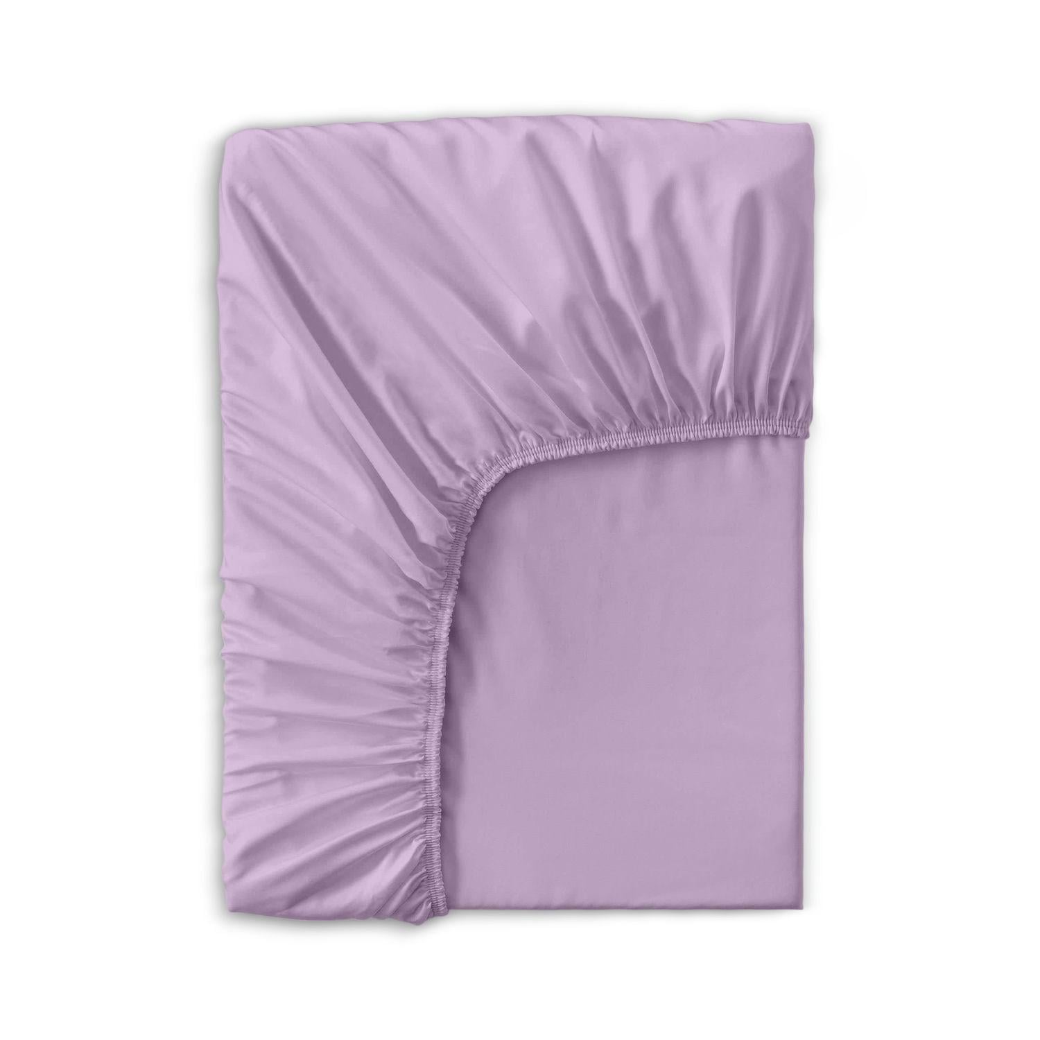 Простынь Cosas Lavender на резинке сатин 90x200 см (4822052162880)