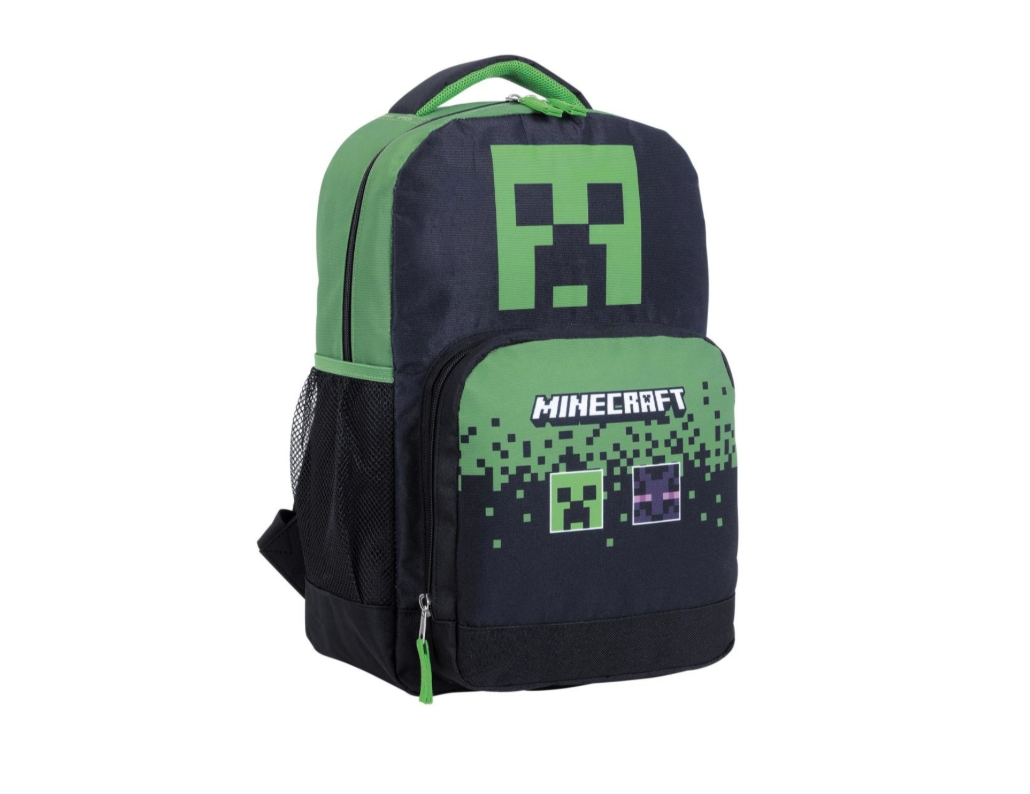 Рюкзак Minecraft Creeper піксельний Зелений (500196)