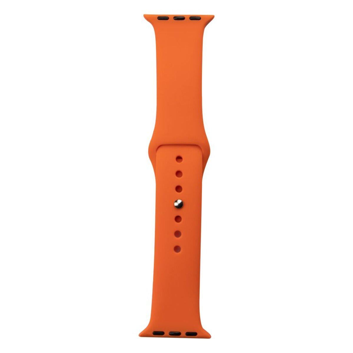 Ремешок Silicone Classic для часов Apple Watch 42/44/45/49 мм 2 Orange