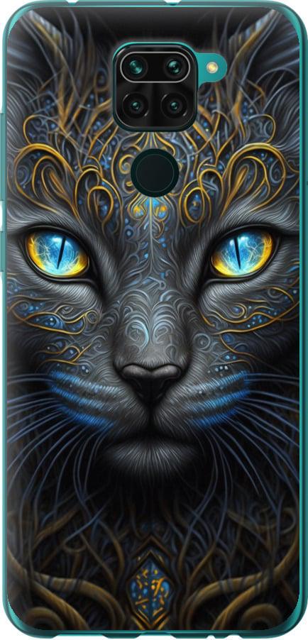 Чехол на Xiaomi Redmi Note 9 Кошка (5548u-2017-42517)