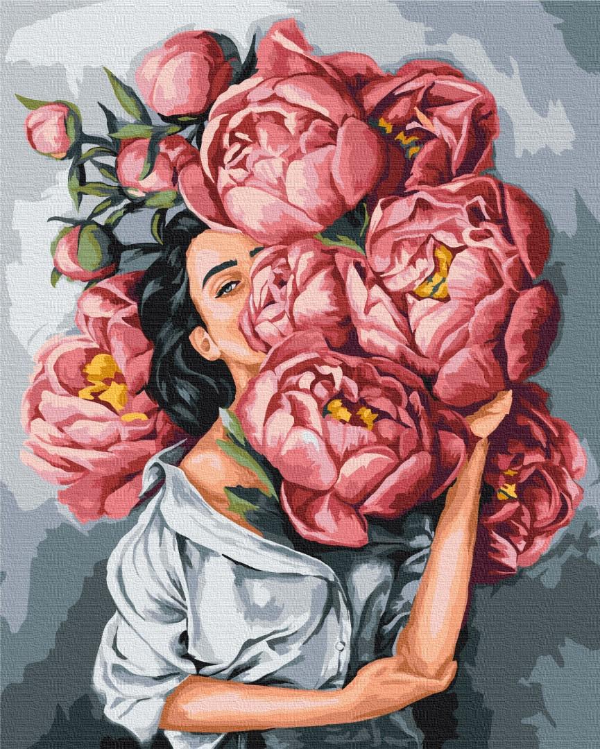 Картина по номерам Brushme В облаке пионов 40x50 см (PBS53067) Картина по номерам Brushme В облаке пионов 40x50 см (PBS53067)