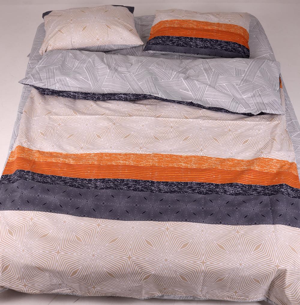 Комплект постільної білизни PaniPava Графітовий Акцент бязь 155х215 см (10100593)