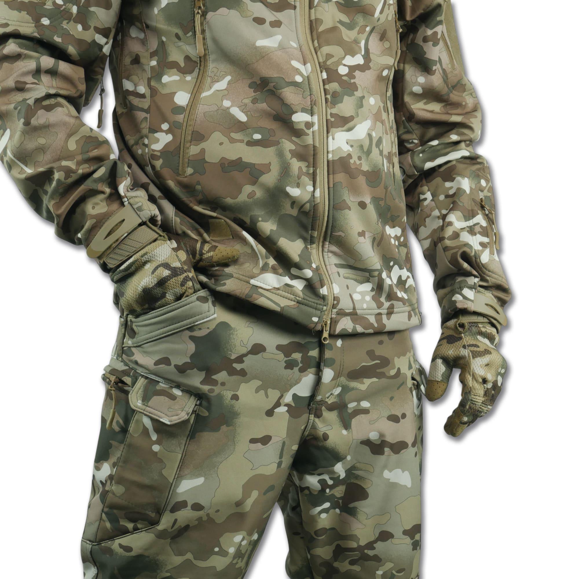Костюм демисезонный Softshell 1298 4XL Мультикам (1298-4XL) - фото 4
