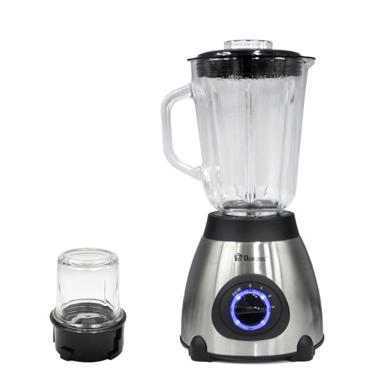 Блендер Domotec MS-6610 1000 Вт LED Сірий (НФ-00005280)