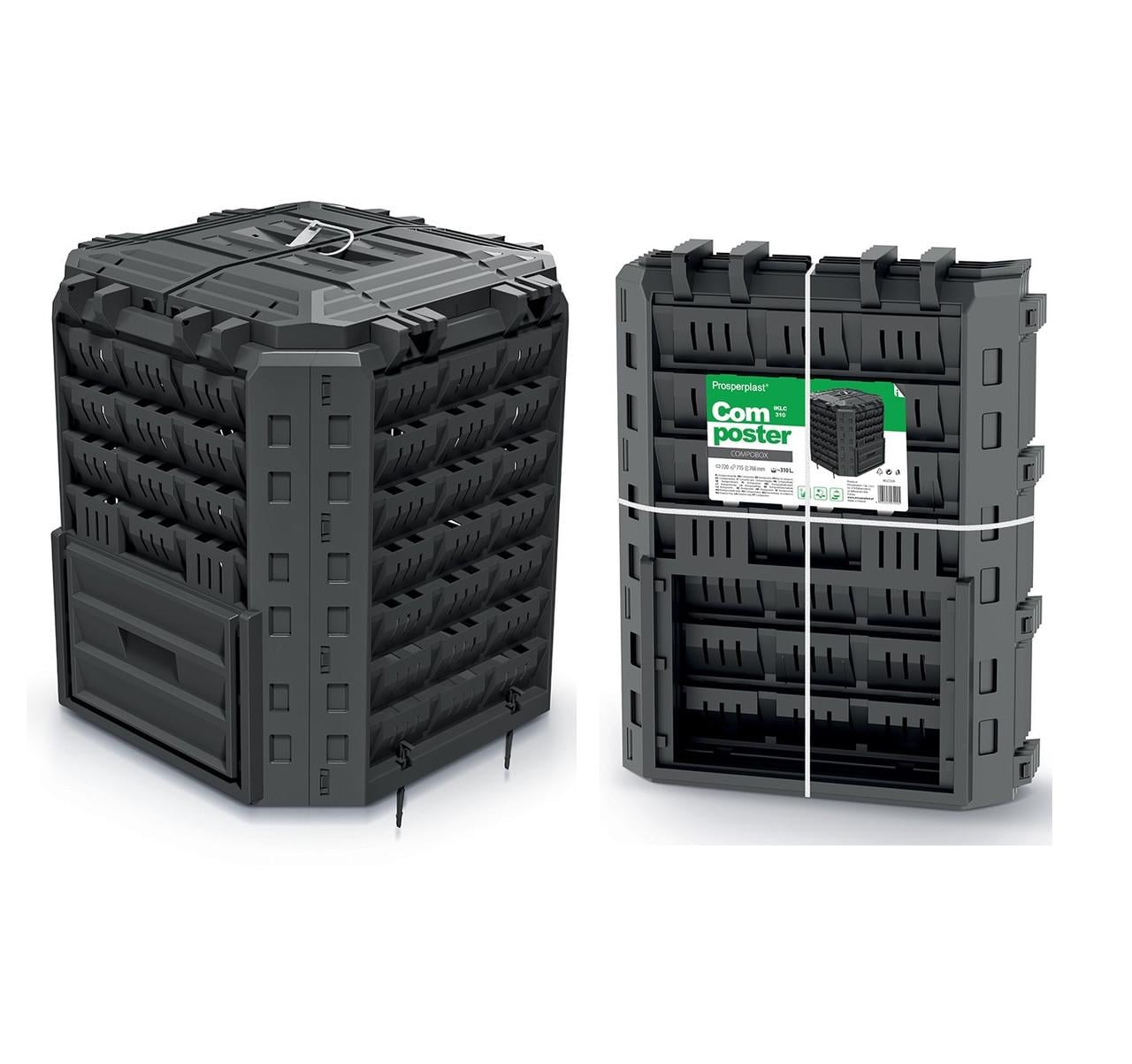 Compobox ᐉ Компостер садовий Prosperplast COMPOBOX 310 л (IKLC310C) • Краща ціна ...
