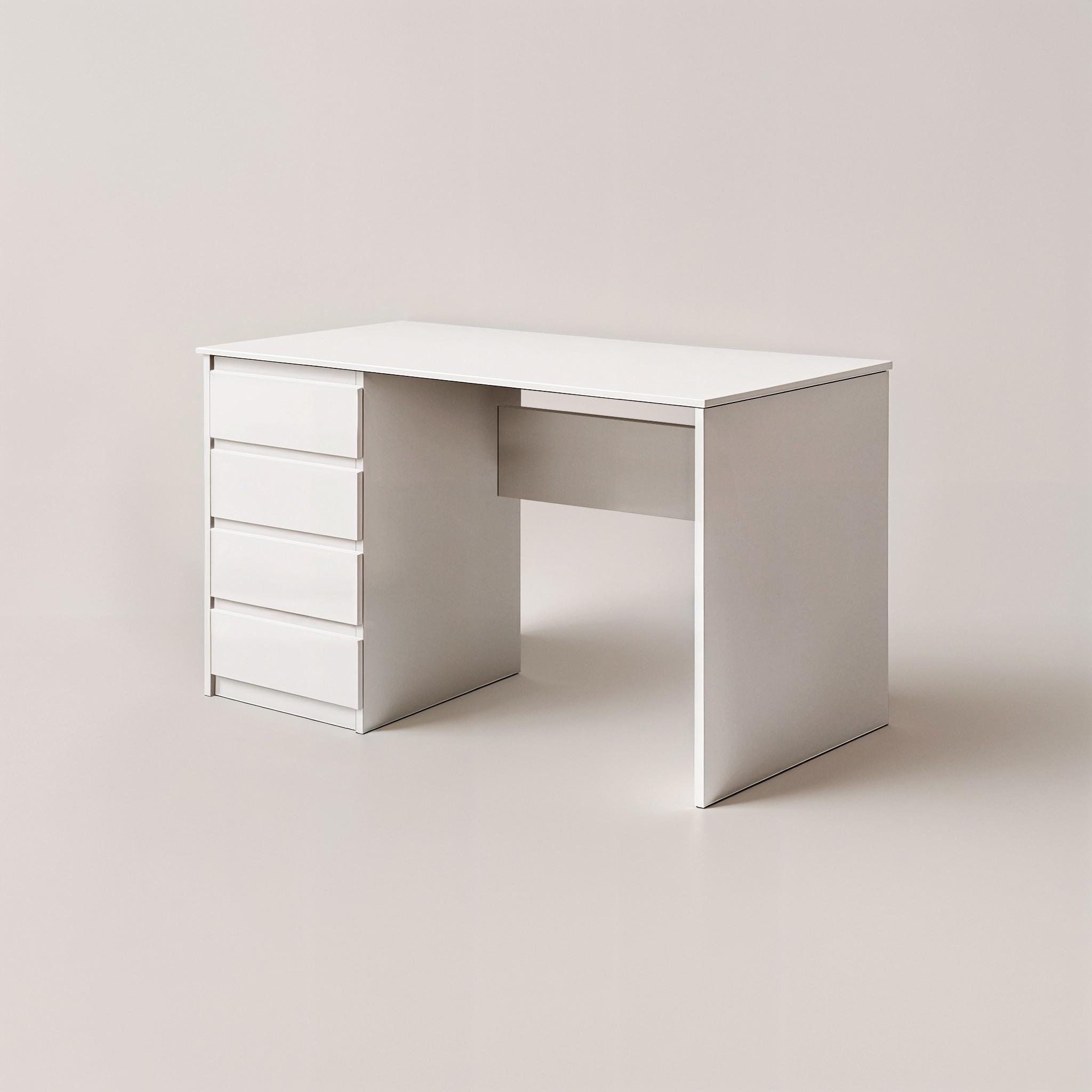 Стіл письмовий лівий Арес 1104x514x760 мм Білий - фото 3 Стіл письмовий лівий Арес 1104x514x760 мм Білий - фото 3