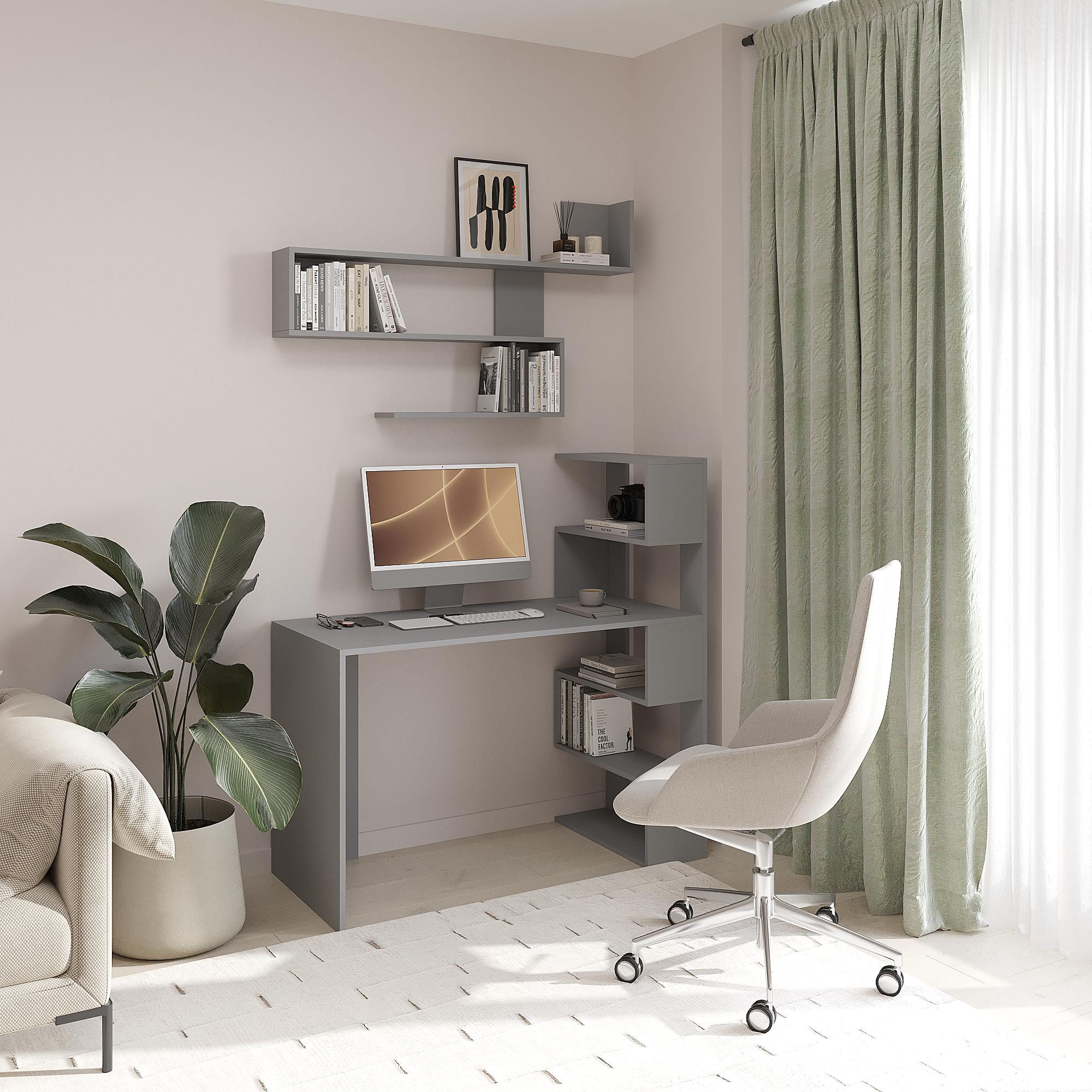 Комплект СП-shelf/ПК-7 письмовий стіл з навісною полицею