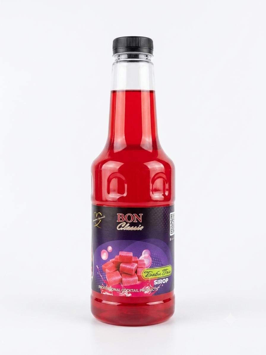 Сироп Bon Classic Бабл Гам для кави/десертів та коктейлів 1 л (36913656)