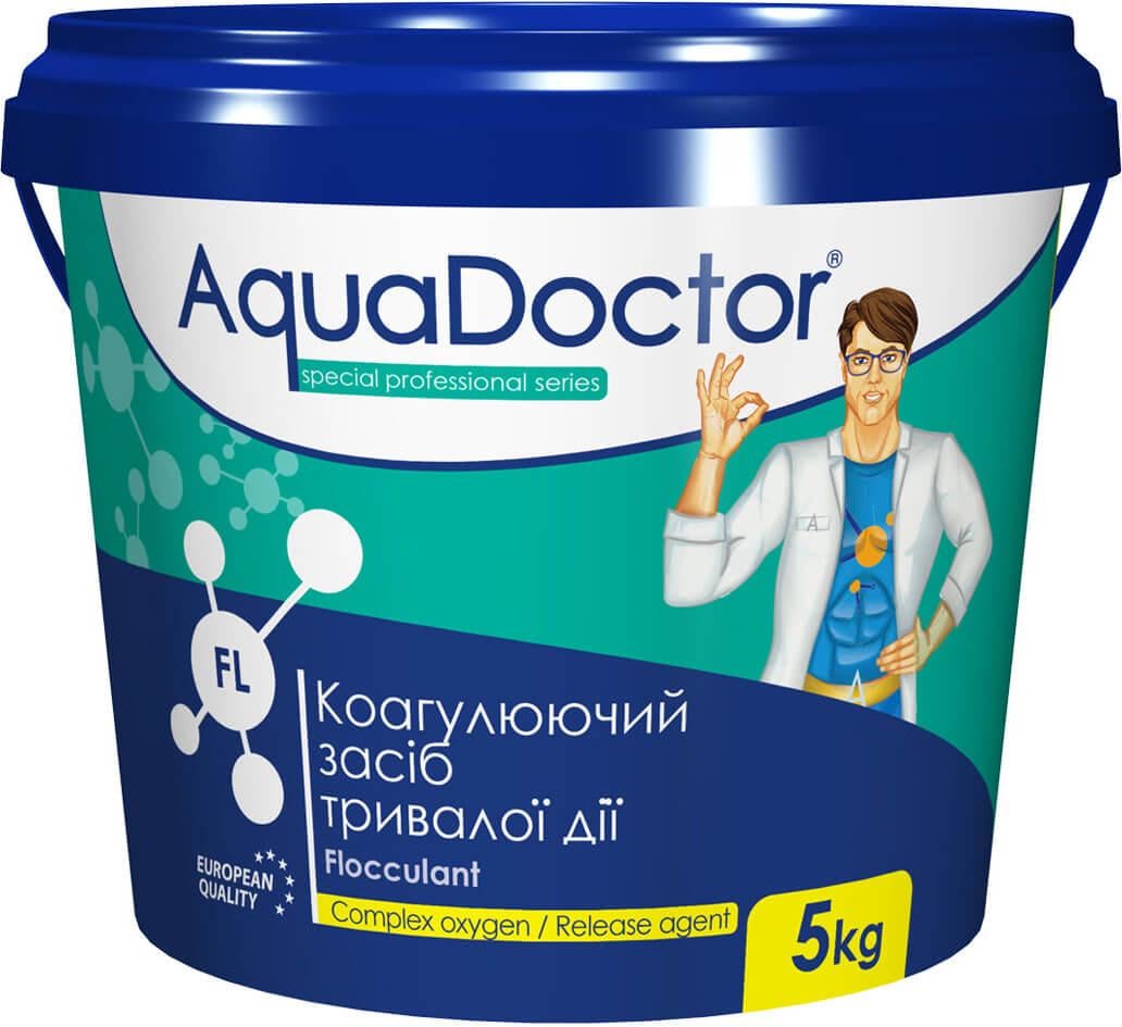 Средство коагулирующее Aquadoctor FL в гранулах длительного действия 5 кг