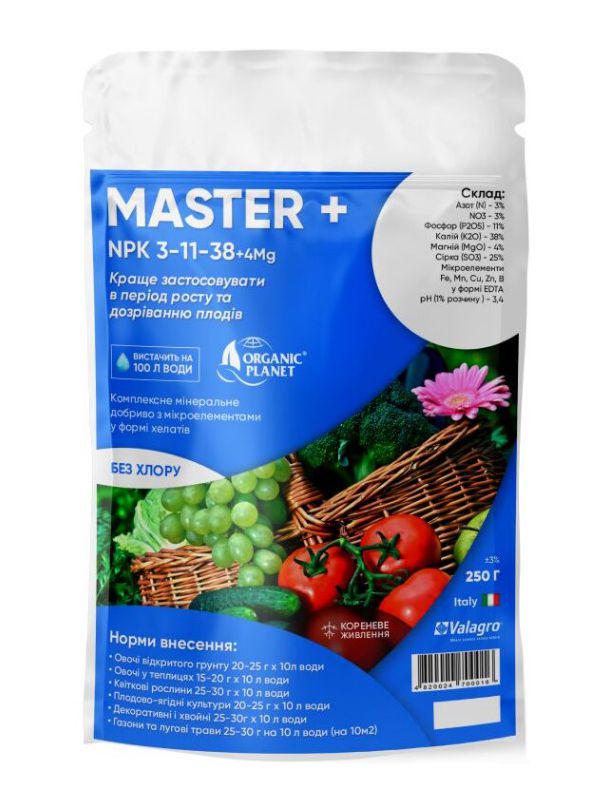 Удобрение Valagro Master 3:11:38 250 г (27861341)