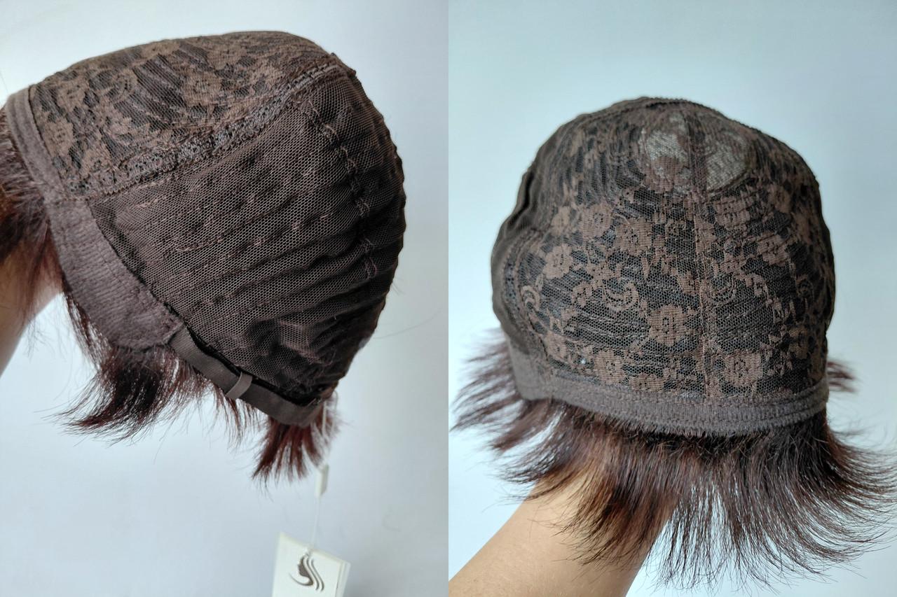 Парик мужской из натуральных волос Коричневый (29279450) - фото 4 Парик мужской из натуральных волос Коричневый (29279450) - фото 4