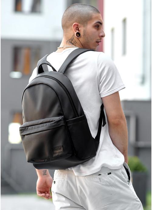 Городской рюкзак мужской Sambag с отделением под ноутбук Черный (3900281346)