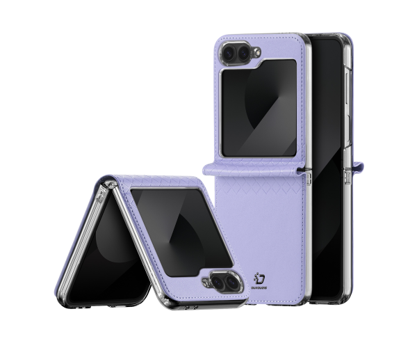 Чехол-книга Dux Ducis Bril для Samsung Galaxy Flip 6 5G Purple Чехол-книга Dux Ducis Bril для Samsung Galaxy Flip 6 5G Purple