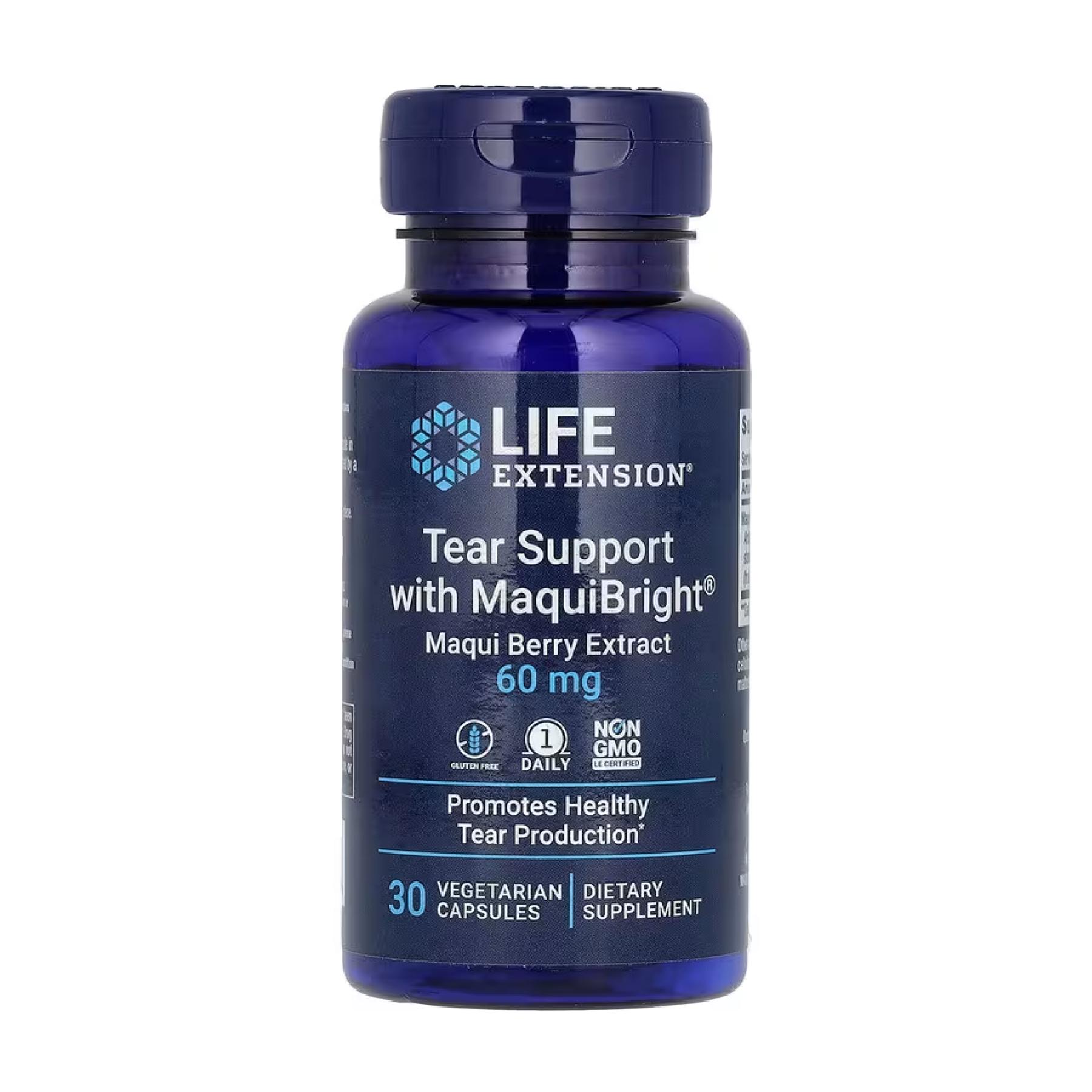 Натуральная добавка Tear Support with MaquiBright 60 mg 30 vcaps (2023-10-3220)