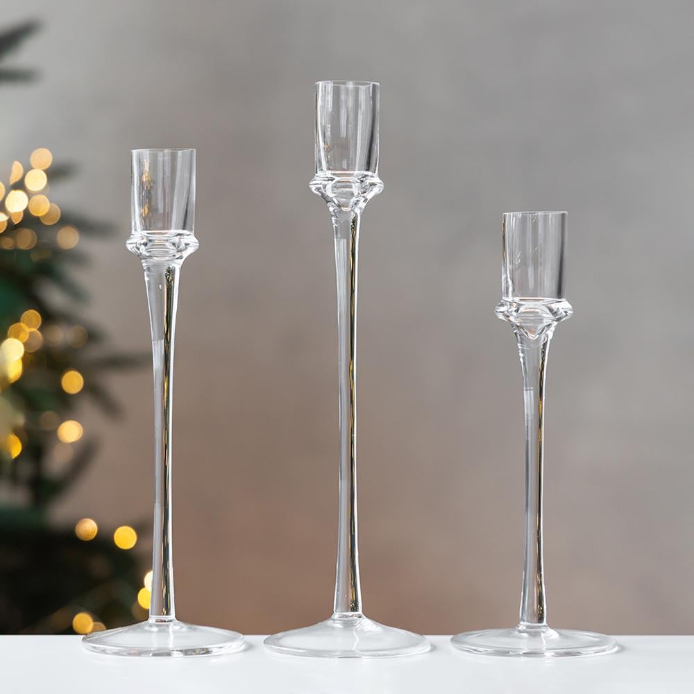 Набір підсвічників Витонченість 26 см 3 шт. (29919126)