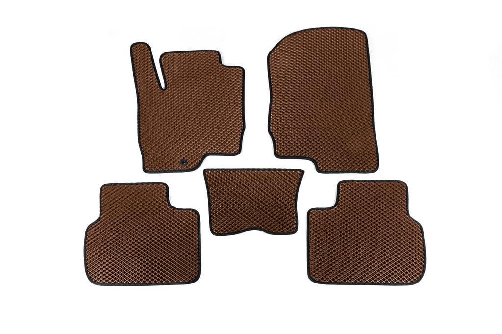 Коврики EVA Digital Designs для Mitsubishi Colt 2004-2012 гг. этилвинилацетат Коричневый
