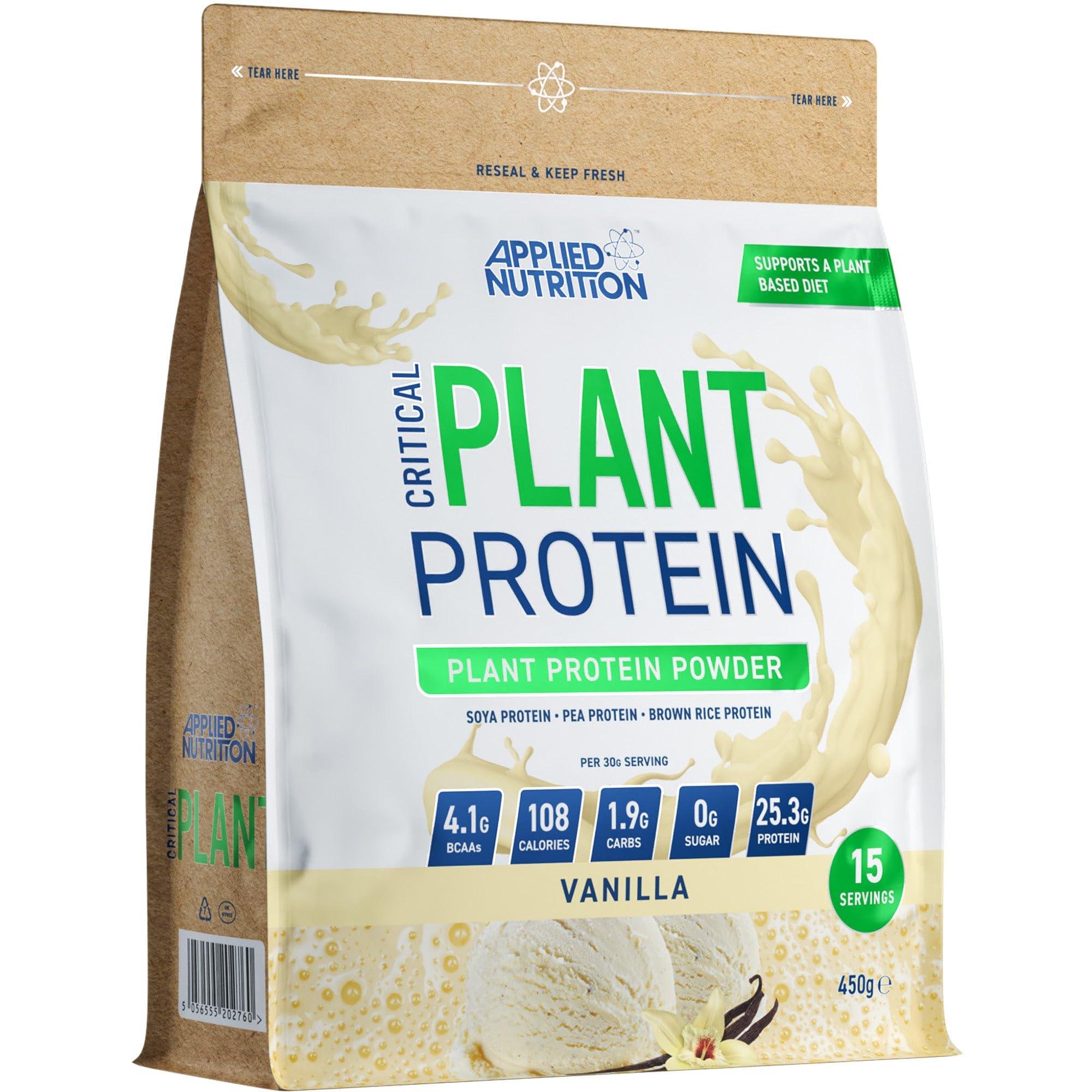 Протеин Applied Nutrition Critical Plant Vanilla 450 г