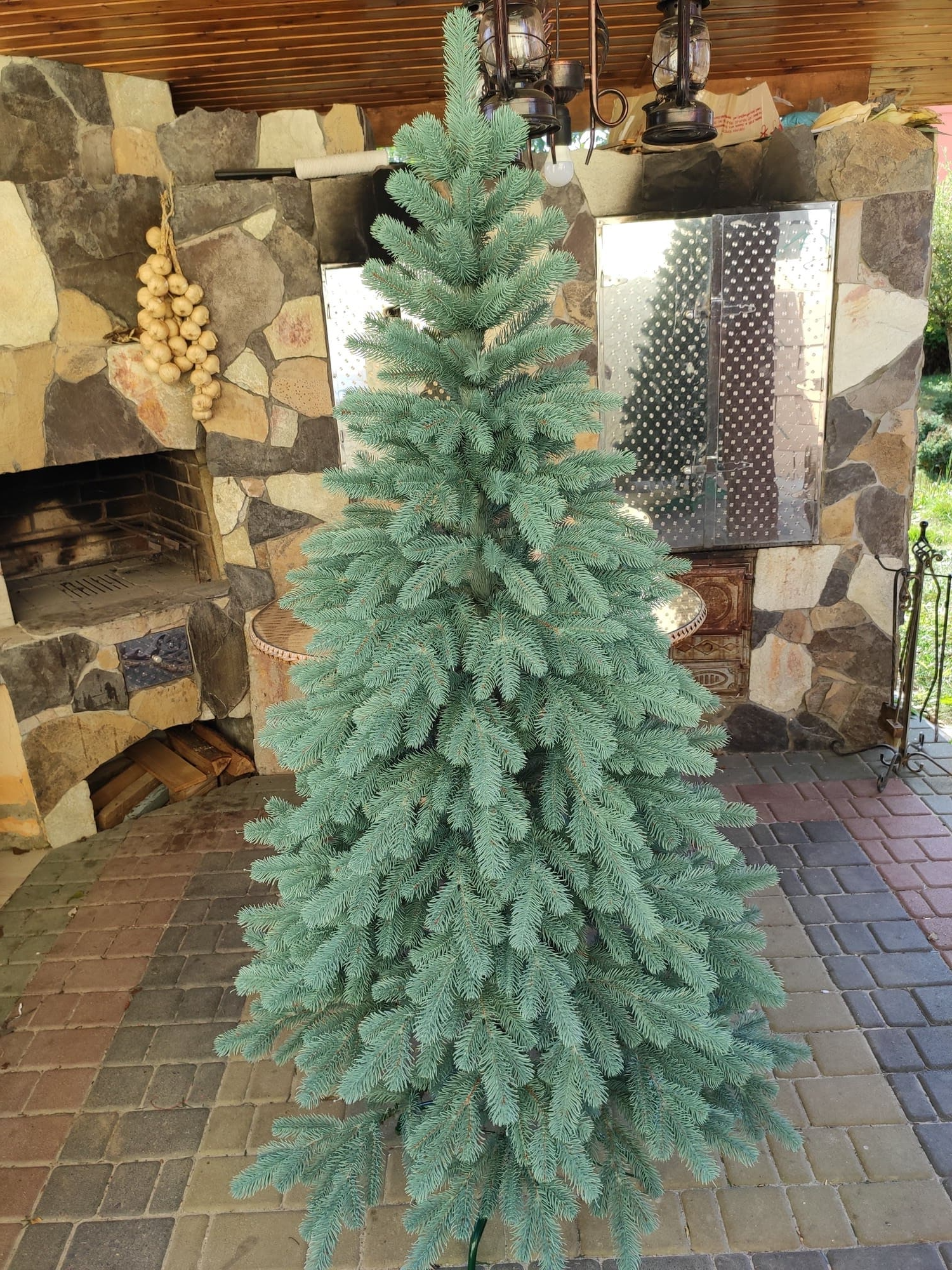 Искусственная литая елка Швейцарская 1.5 м Зеленый