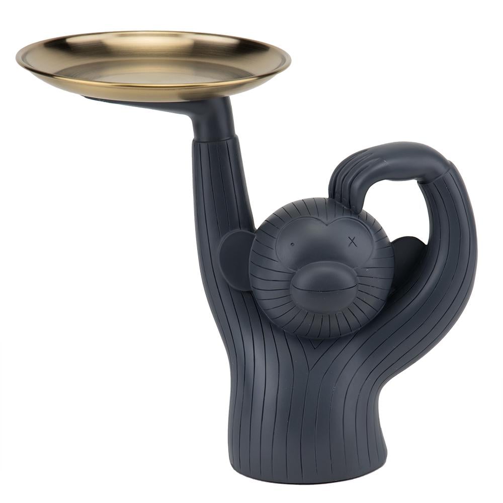 Статуэтка Light House Задумчивая обезьянка 25 см Черный (8924-007)