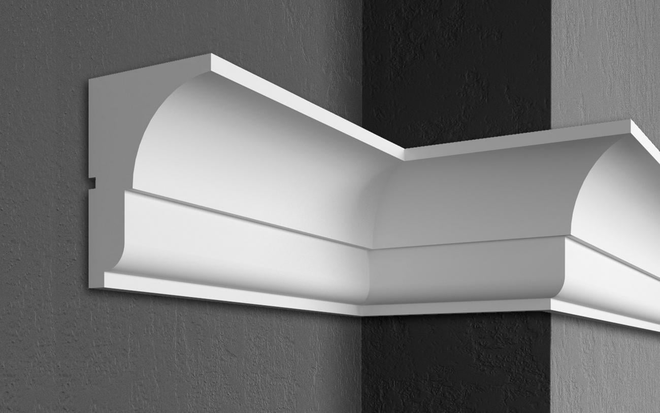 Карниз Prestige decor KC 119 без покрытия 200x145 мм 2000 мм (12370216)