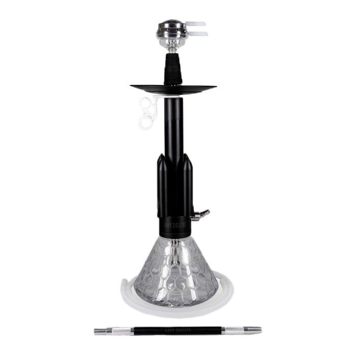 Кальян AMY Deluxe 067.01 Rocket на 1 персону 72 см Прозрачный (717042311)