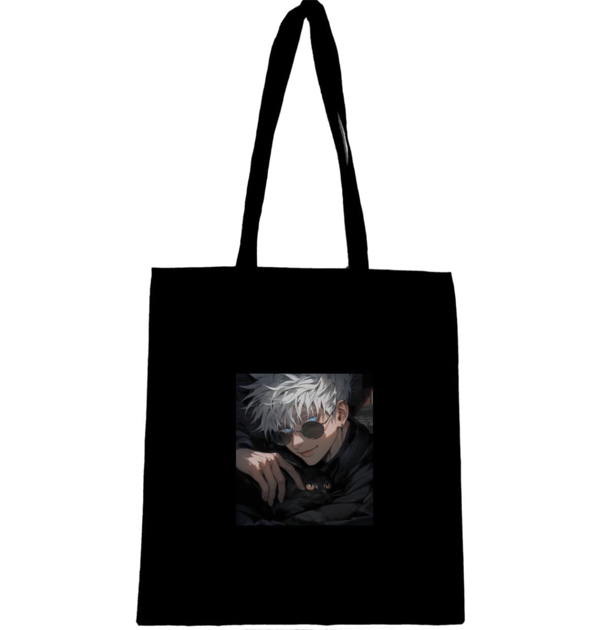 Эко-сумка с принтом аниме магическая битва Gojo Satoru (769)